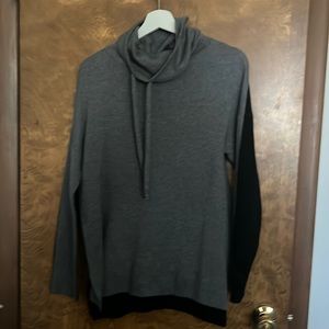Black/gray sweater. Size Medium.